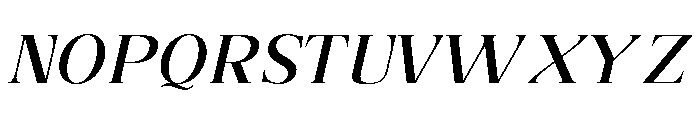 RefhizaItalic-ExtraBold Font UPPERCASE