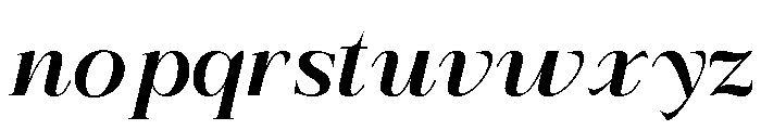 RefhizaItalic-ExtraBold Font LOWERCASE