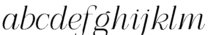 RefhizaItalic-ExtraLight FONT