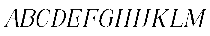 RefhizaItalic-Regular Font UPPERCASE