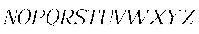 RefhizaItalic-Regular Font UPPERCASE