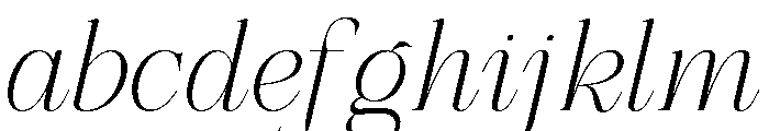 RefhizaItalic-Thin FONT