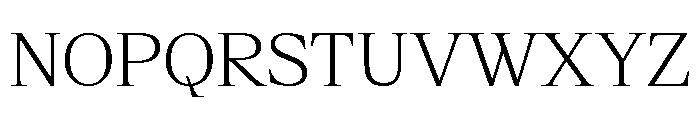 Refiost Extra Light Font UPPERCASE