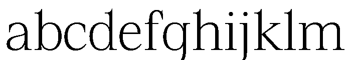 Refiost Extra Light FONT