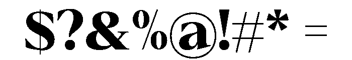 Refiost-ExtraBold Font OTHER CHARS