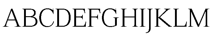 Refiost-ExtraLight Font UPPERCASE