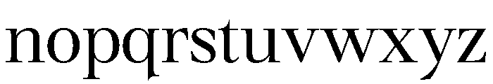 Refiost-Regular Font LOWERCASE