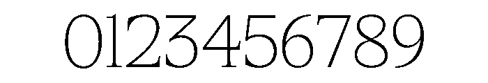 Refiost-Thin Font OTHER CHARS