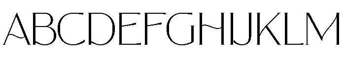 Refresh Thought Regular Font UPPERCASE
