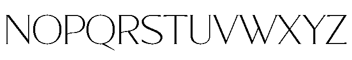 Refresh Thought Regular Font UPPERCASE