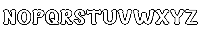 Rega Font UPPERCASE