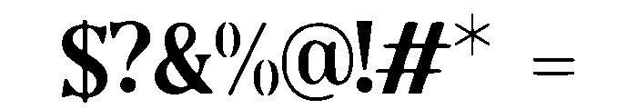 Regal_Crown Font OTHER CHARS