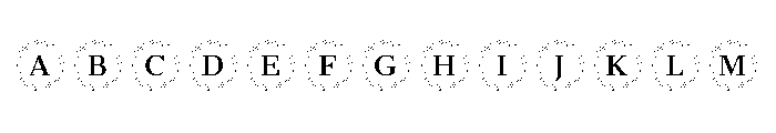 Regal Wreath Font UPPERCASE