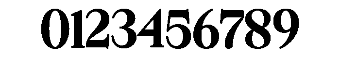 Regalic Miracle Bold Regular Font OTHER CHARS