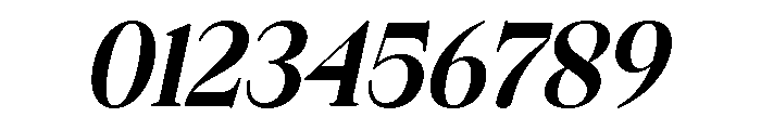 Regalic Miracle Italic Regular Font OTHER CHARS