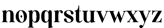 Regalic Miracle Regular Font LOWERCASE