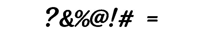 Regalyn Regular Font OTHER CHARS
