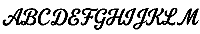 Regalyn Regular Font UPPERCASE