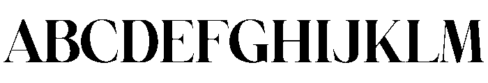 Regart Font UPPERCASE