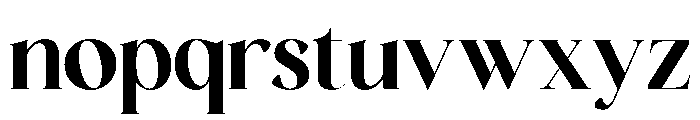 Regart Font LOWERCASE