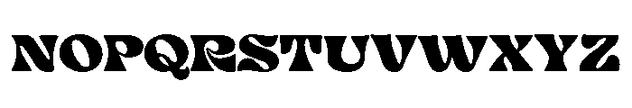 Regick Dream Font UPPERCASE