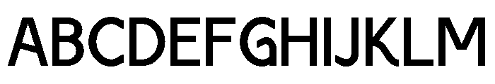 Regiko Regular Font UPPERCASE