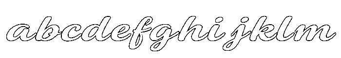 Regina Outline FONT
