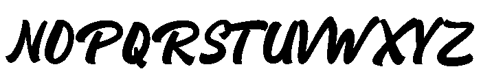 Reginetta Regular Font UPPERCASE