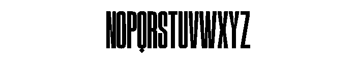 Region Regular Font LOWERCASE