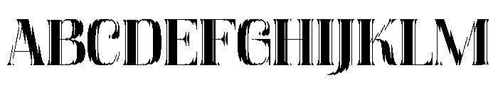 Reglass Regular Font UPPERCASE