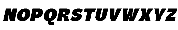 Regnas Italic Font UPPERCASE