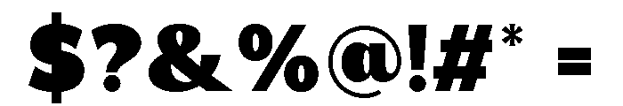 Regnas Regular Font OTHER CHARS