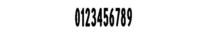 Regotron Font OTHER CHARS