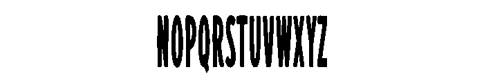 Regotron Font UPPERCASE