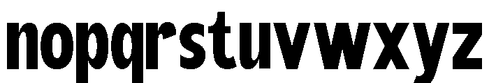 Regotta Regular Font LOWERCASE