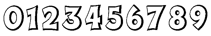 Regular Extrude Regular Font OTHER CHARS