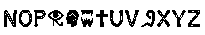Reic Regular Font UPPERCASE