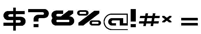 Reinba Extended Font OTHER CHARS