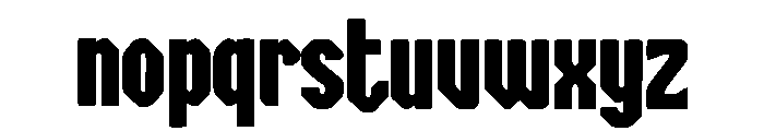 Rekant Font LOWERCASE