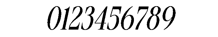 Rekogil Italic Font OTHER CHARS