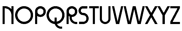 Relage Font UPPERCASE