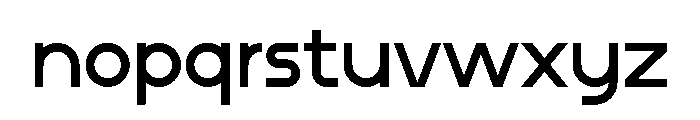 Relage Font LOWERCASE