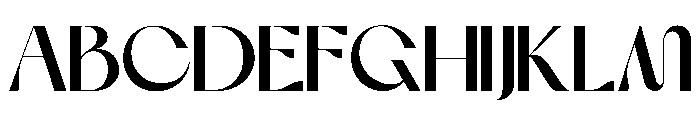 Relaku Font UPPERCASE