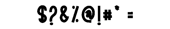 Relaxing Brush Font OTHER CHARS
