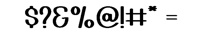 Relaxing Signature Font OTHER CHARS
