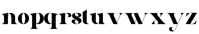 Reliam Font LOWERCASE
