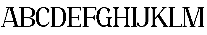 Relicia Regular Font UPPERCASE
