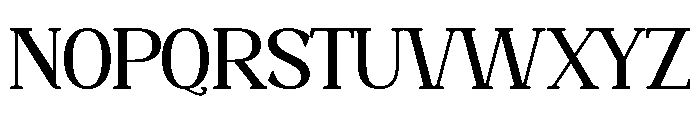 Relicia Regular Font UPPERCASE