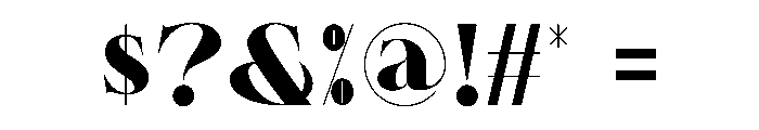 Relligo Font OTHER CHARS