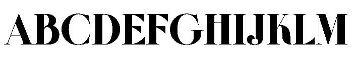 Relligo Font UPPERCASE